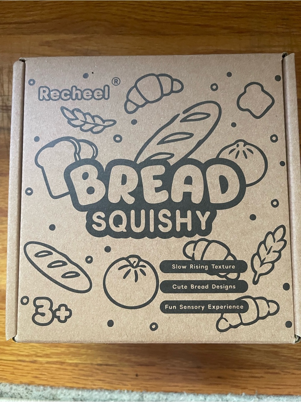 Box of 9 Bread squishies